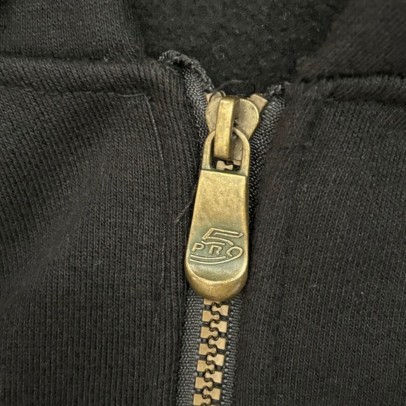 Pro 5 Men's XXXL Black Hoodie Flame Sleeve Harley Graphics Motorcycle Style - Picture 8 of 12